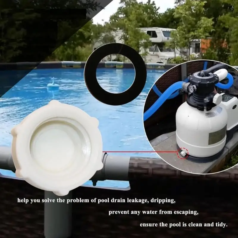 J1HF Pool Filter Caps Filters Sand Filters جزء سهل التثبيت استبدال أغطية تصريف الرمال لصيانة عدة نماذج