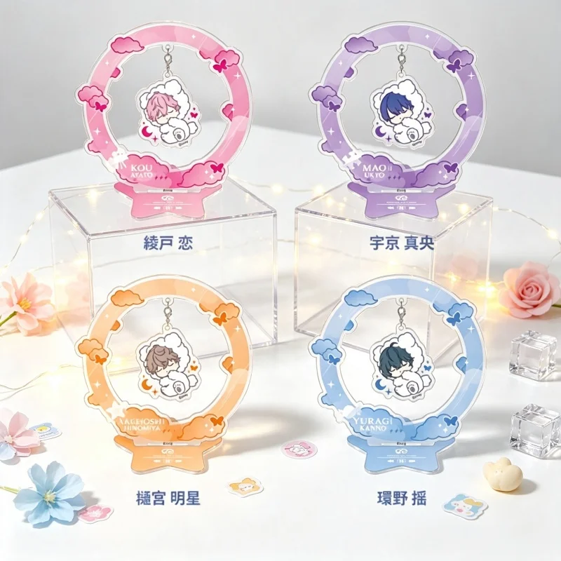 Break My Case Self New Acrylic Stand Figure 10cm And 6cm Anime Merchandise Keychain Tag Desk Decor Mao Ukyo Collection Gifts