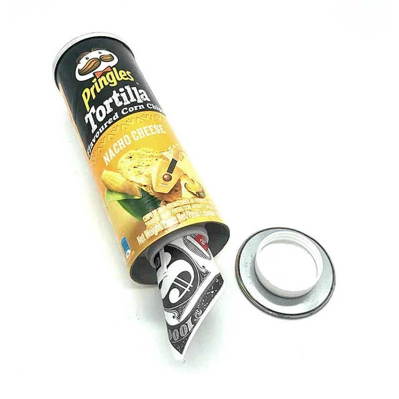 Private Money Box Potato Chip Can Diversion Can Safe Hidden Compartment Stash Storage Secret Container Hiding Keys Jewelry Box