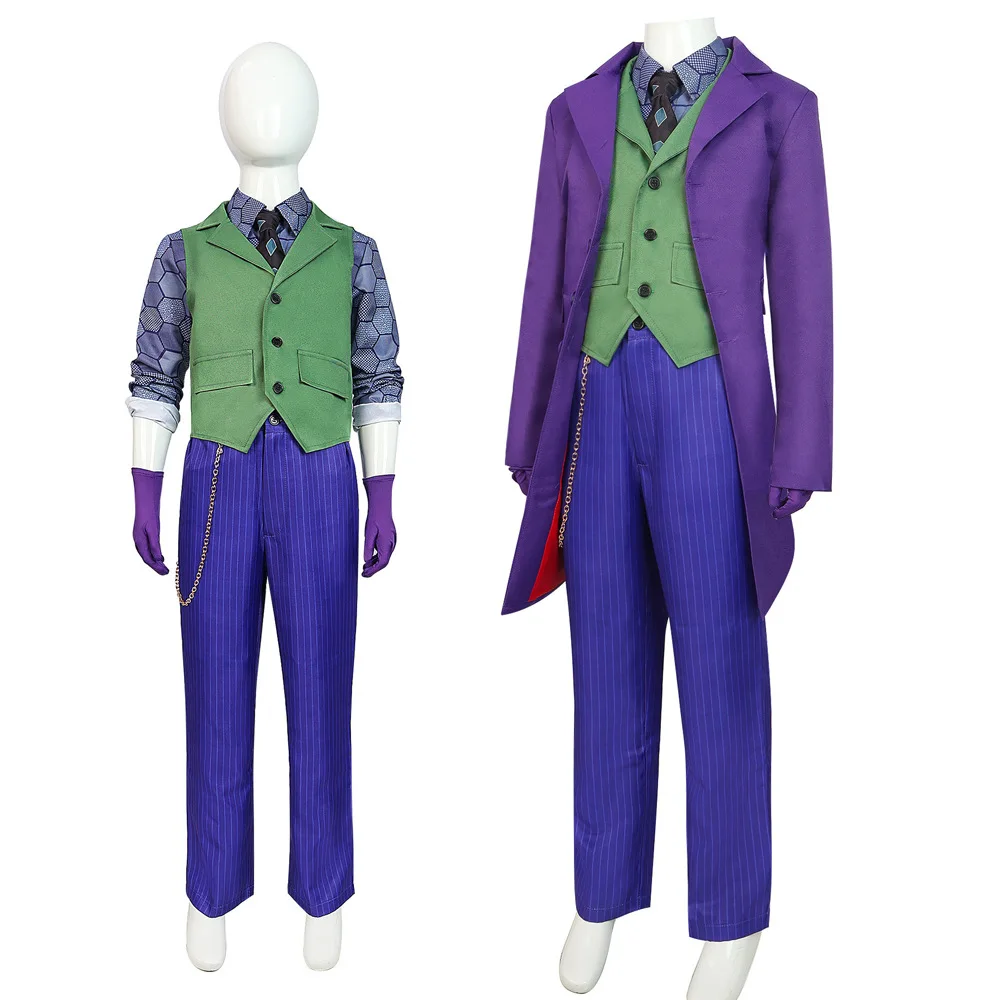 

Halloween Costume Children's Clown Dark Knight Clown Cos Adult Children's Cosplay