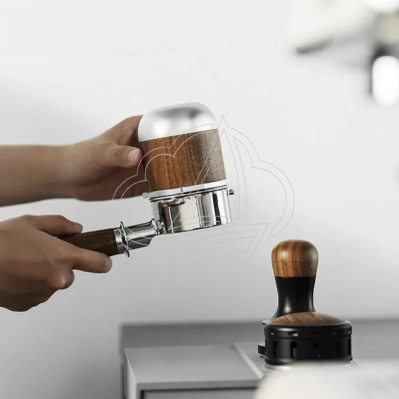 MHW-3BOMBER Nova Coffee Dosing Cup Aluminum Alloy Espresso Powder Receiving Cup Wide Spout