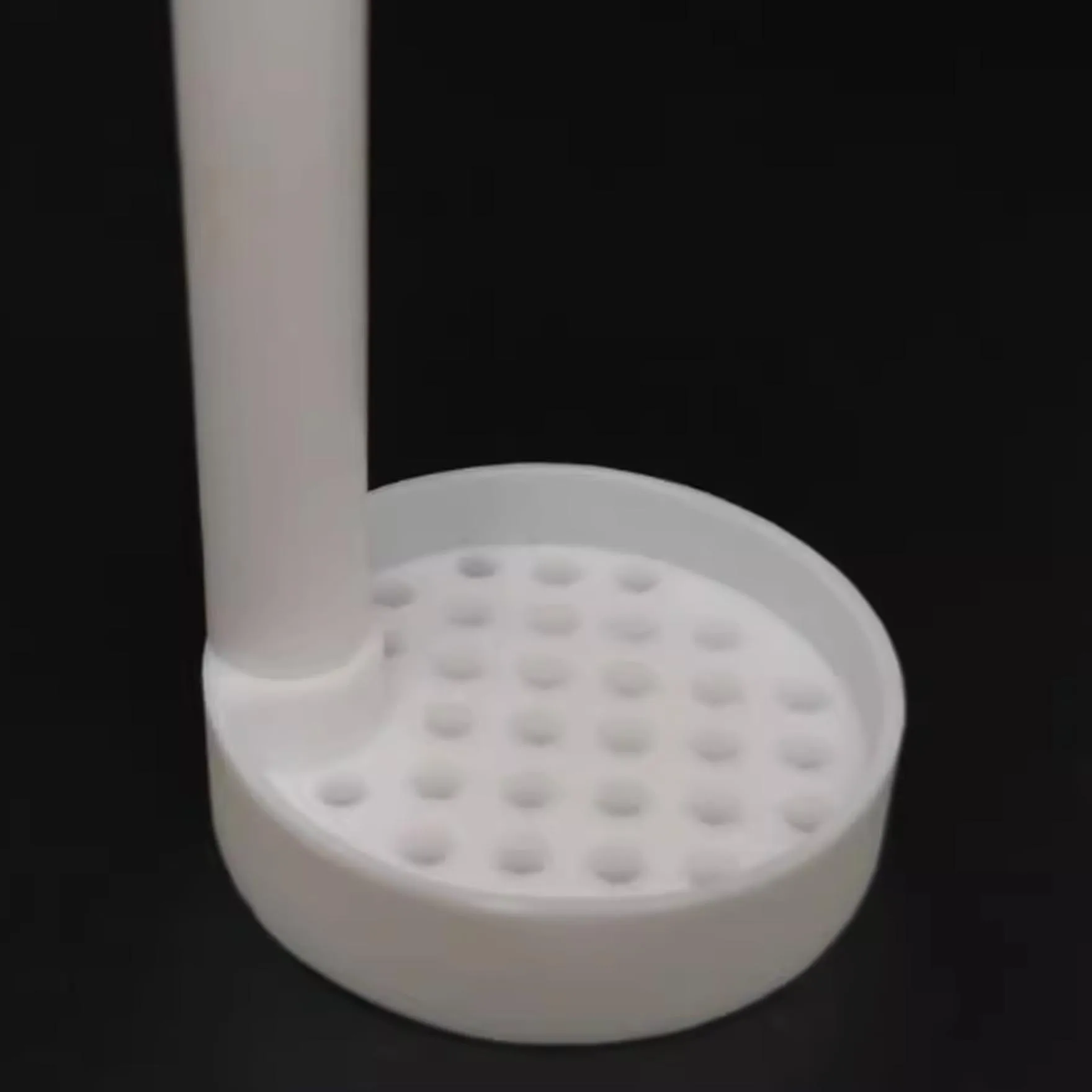 PTFE Cleaning Basket with Lid, Silicon Wafer, Conductive Glass, PTFE Cleaning Rack