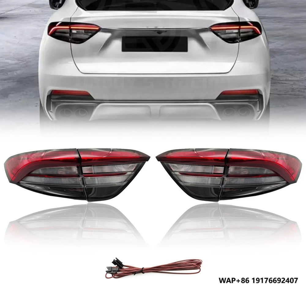 

Car Bodykit Rear Lights Lamp for 2016-2021 Levante Upgrade to NewMaserati Levante 2022 Led Taillight