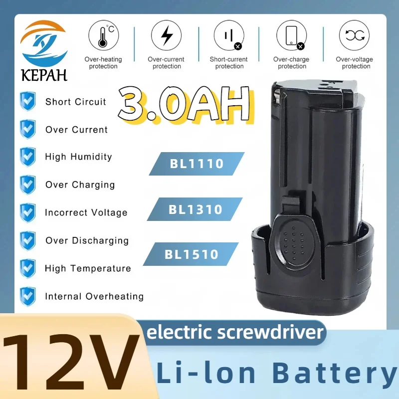 B & D 12V 3.0Ah Rec…