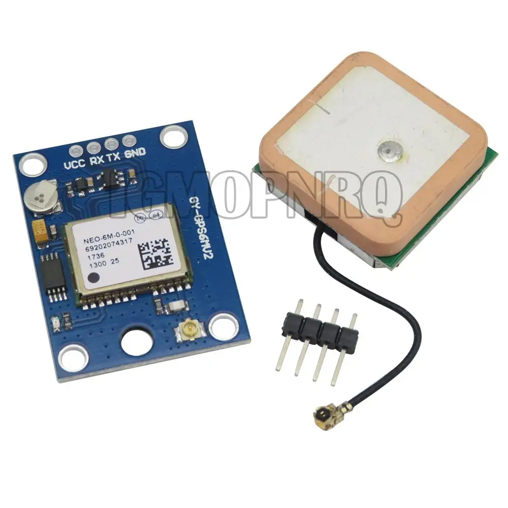 IGMOPNRQ GY-NEO6MV2 New NEO-6M GPS Module NEO6MV2 with Flight Control EEPROM MWC APM2.5 Large Antenna for Arduino NEW