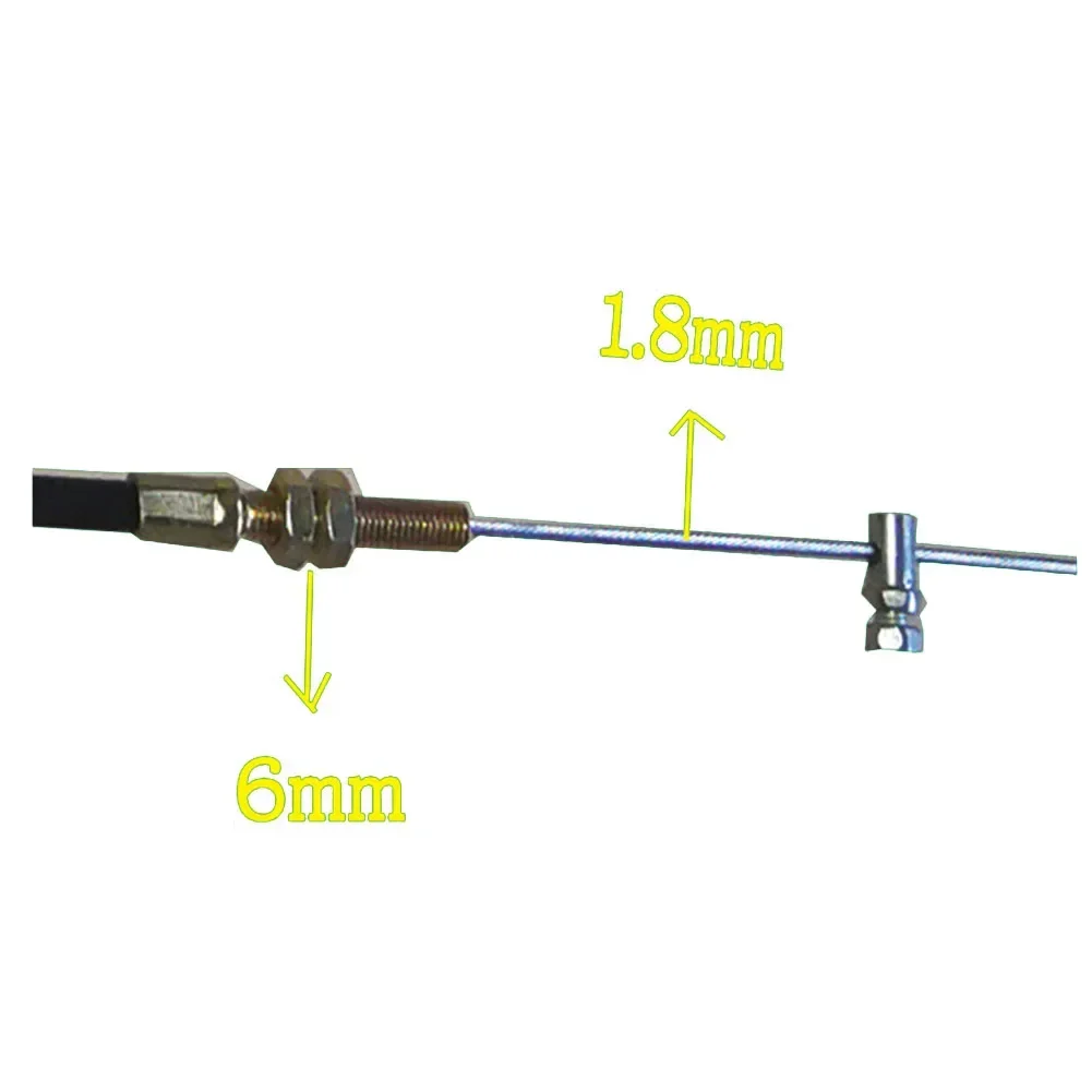 Imagem -06 - Cabo de Estrangulamento para Carros Caminhões Vanas Velocidade do Motor Push-pull Controle de Estrangulamento Cabo do Acelerador Motocross Flameout Fio Peças 1pc