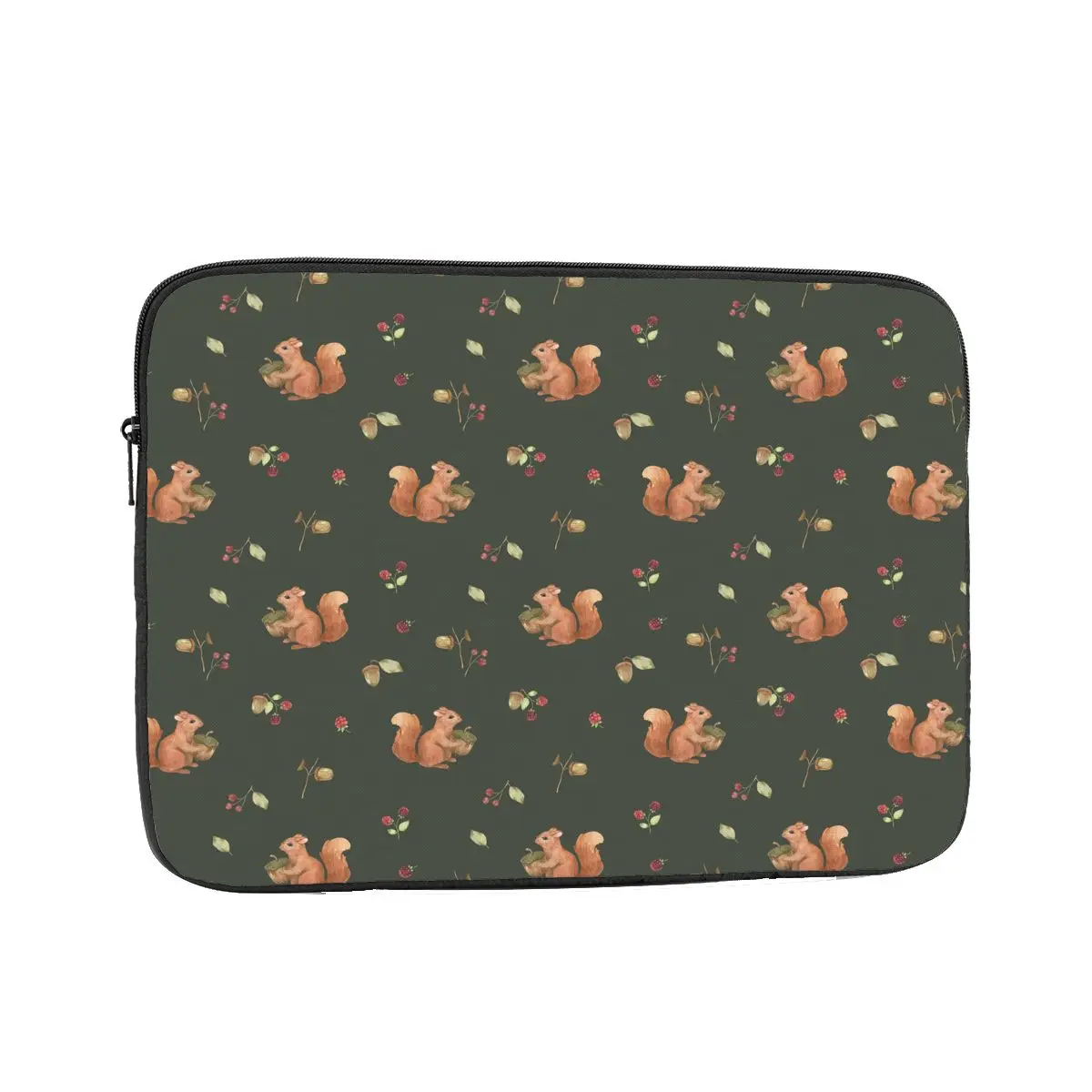 Joyful Funny Squirrel Laptop Sleeve Cover Bag 12