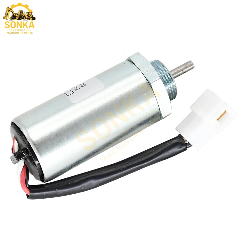 897209-1152 8972091152 897329-5680 8973295680 Stop Solenoid Fuel Shutoff For Hitachi Engine 4le1 4le2 Ex55