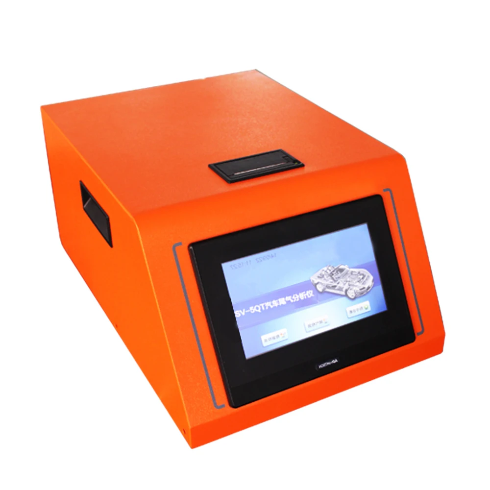 Przenośny analizator gazów spalinowych i gazów pojazdów, instrumenty do wykrywania gazów, obsługa niestandardowych zamówień, roczna gwarancja.