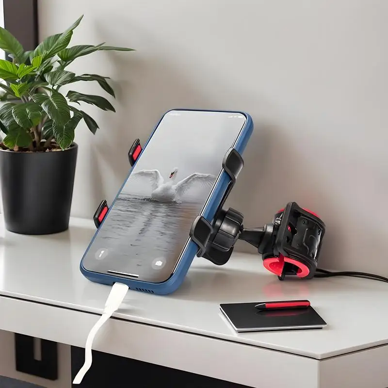 Крепление для телефона на велосипеде, крепление для мобильного телефона для велосипеда, вращение на 360 градусов, аксессуары для смартфонов для навигации, электрический скутер на открытом воздухе