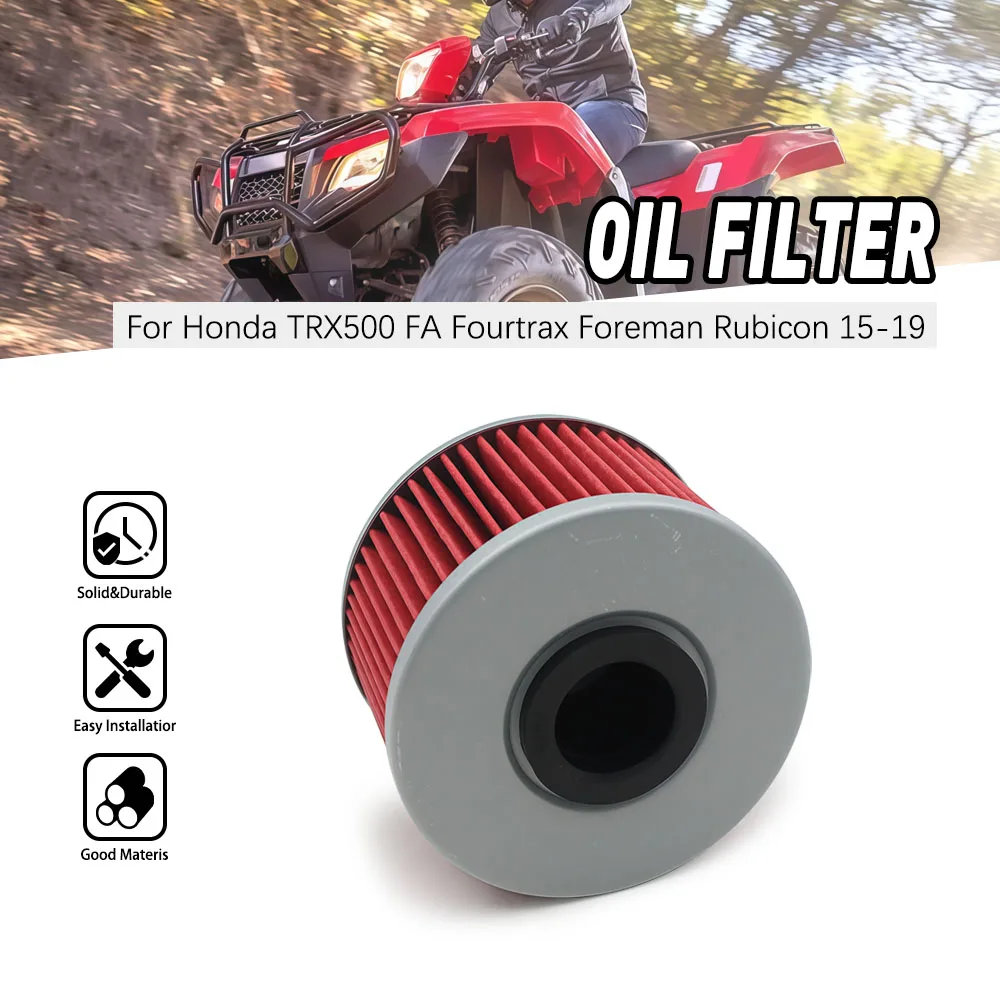 

Motorcycle Hiflo HF114 Oil Filter For Honda TRX500 FA Fourtrax Foreman Rubicon 2015 2016 2017 2018 2019 Motorcycle