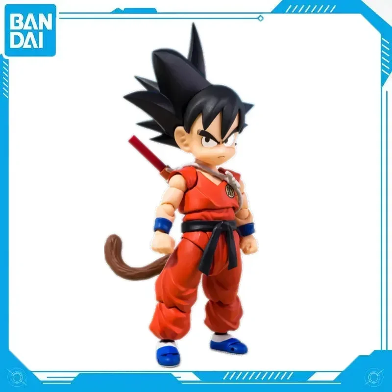 Genuine Bandai Dragon Ball S.H.Figuart Shonen Goku TNT Limited SHF Action Figure 10cm PVC Toy Gift Model Collection Series