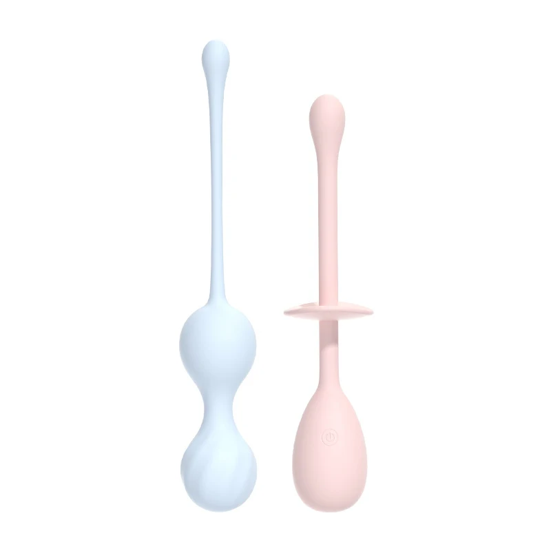 She uses the Hukaikegel ball vaginal dumbbell exerciser appAPPRemote-controlled silent vibrating egg for female orgasm