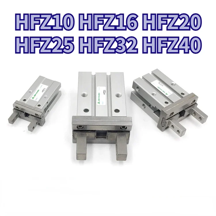 HFZ Airtac Type Parallel Style Pneumatic Air Gripper HFZ16 Cylinder Double Acting Gripper Cylinder