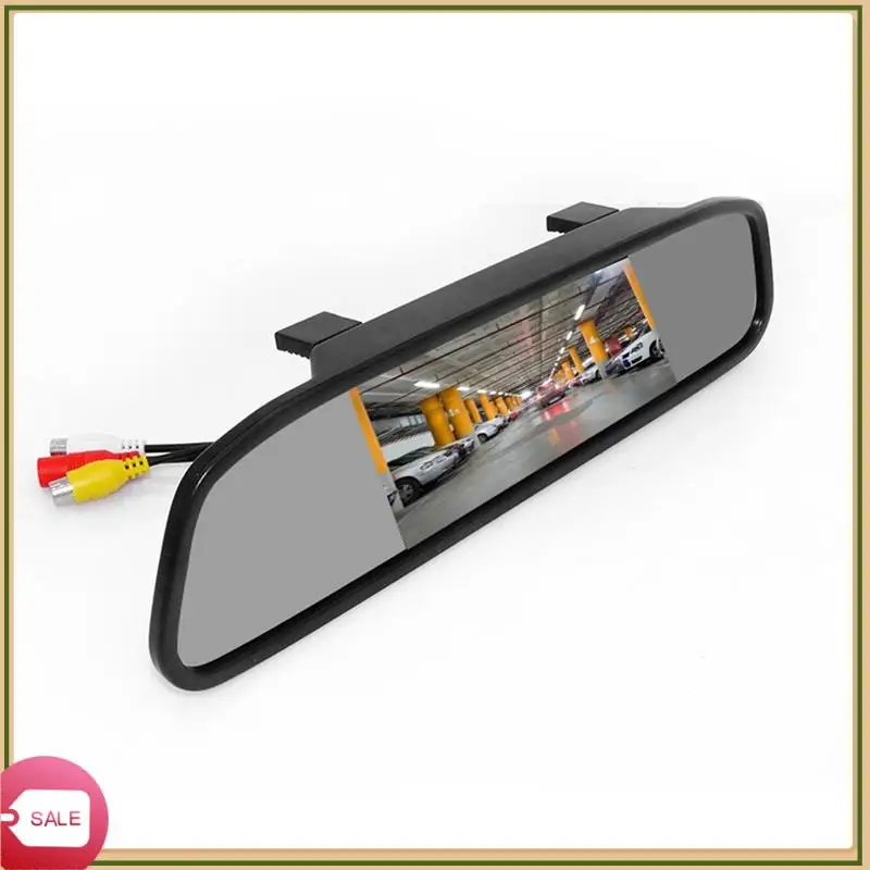 

Unique 5 Inch TFT LCD HD800X480 Screen Car Monitor Mirror Car Monitor With 2 Video Input