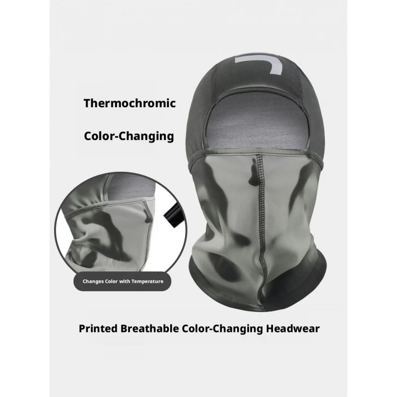 

Thermochromic Cycling & Ski Balaclava - Windproof, Breathable, Quick-Dry Face Mask & Neck Warmer for Men and Women