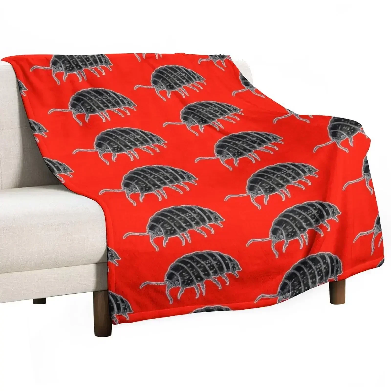 Porcellio Scaber - Neon Throw Blanket For Sofa Thin Blankets For Bed Blankets