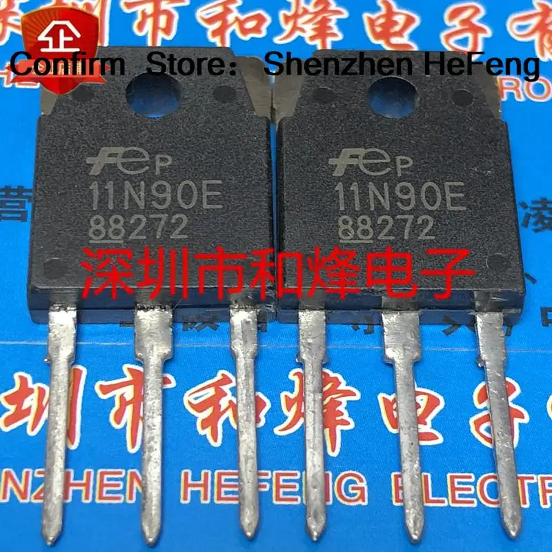 5PCS-10PCS 11N90E FMH11N90E  TO-3P 900V 11A     ORIGINAL ON STOCK Quick Delivery