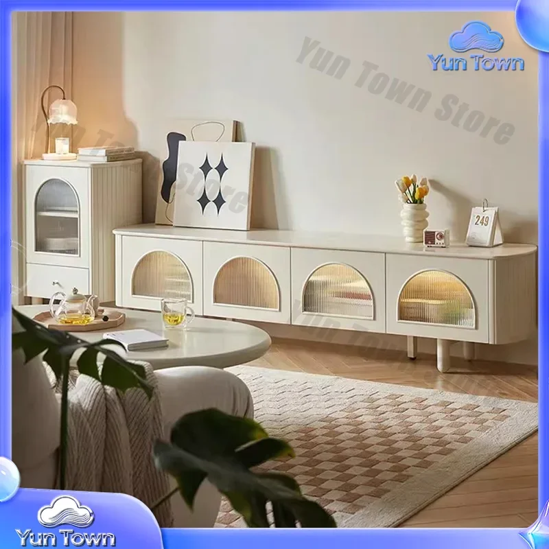 Nordic Filing Tv Stands Coffee Retro Luxury Mid Century Tv Table Minimalist Designer Storage Universal Muebles Home Furniture
