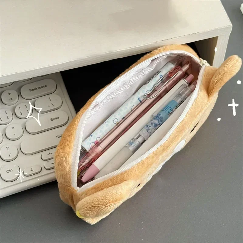 Kawaii Rilakkuma Federmäppchen für Kinder und Mädchen, niedlicher Cartoon-Bär, Federmäppchen, Organizer, Stifttasche, Schule, Schreibwaren, Geschenke, Ins Hot – Detail 5