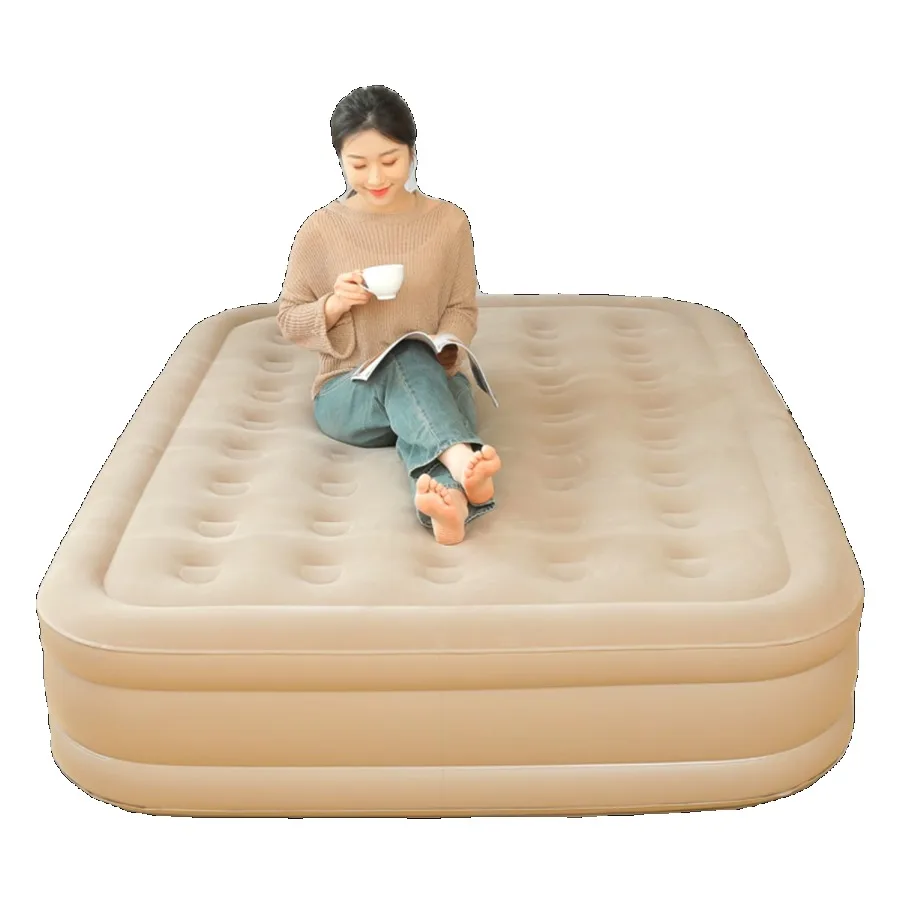 Outdoor Sexy Air Sofa Bed Inflatable Couple Cumbed Air Sofa Nature Romantic Relexing Indoor Room Mattress Glamping Camping Stuff