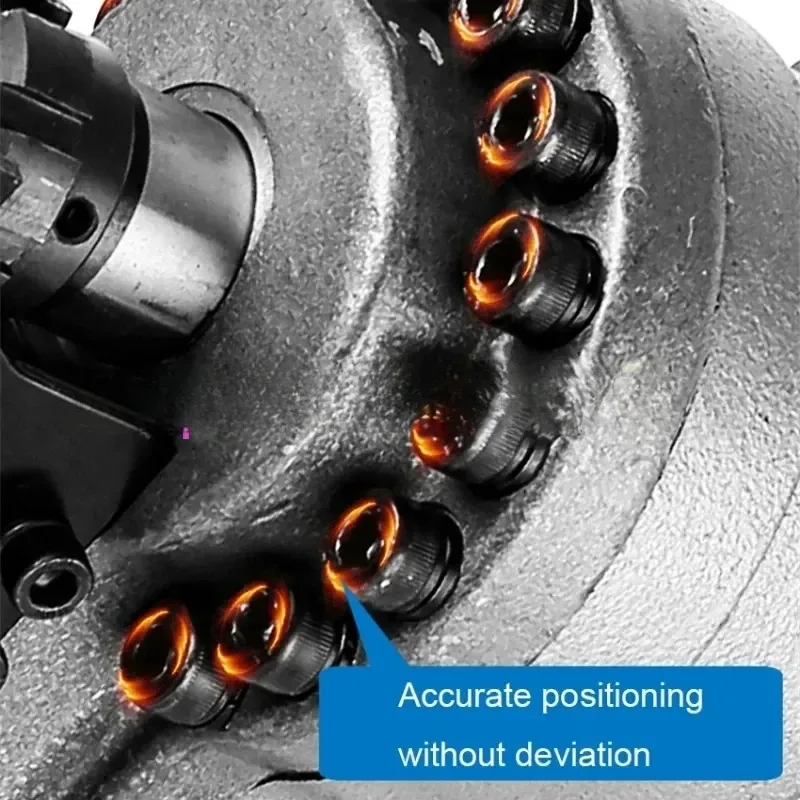 CPM-25 Hydraulic Punching Channel Steel Puncher Copper Aluminum Plate Hole Opening 220/110V 2000W 20T