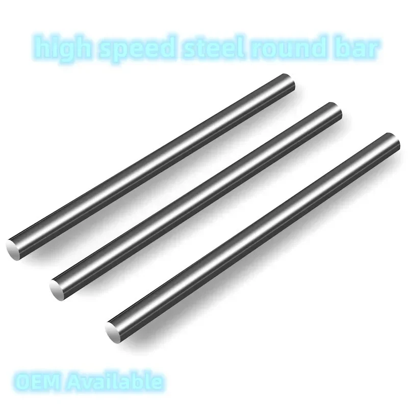 OEM Available Round Bar Straight Shank Metric HSS High Speed Steel Rod Lathe Tool HSS Round Turning Tool Bar 9.5/10.5/11/12/13mm