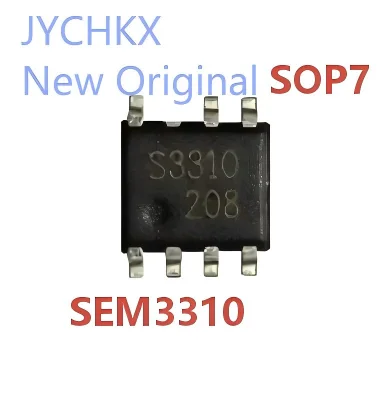 2-5Pcs SEM3310 SOP7 Package PWM Switching Power Control IC High‑Performance Power Management Chip For Power Adapter Circuit Mai