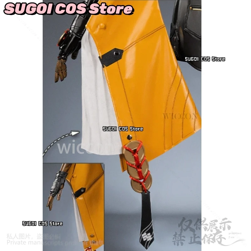 Game Zenless Zone Zero Cosplay Yixuan Anime Costume Sexy Jumpsuit Chinese Style Coat Uniform Yellow Coat Wigs Props Role-playing