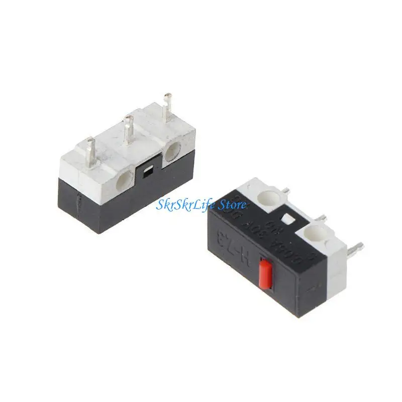 E65E 10xMouse Micro Switch Universal Mouse Buttons 3 Pin Mouse Repair Easy to Replace
