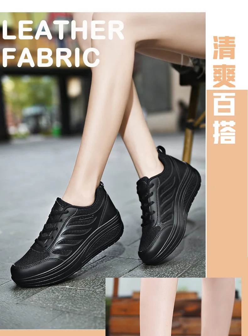 2021Designer White Platform Sneakers Casual Shoes Women Tenis Feminino Women Wedges Shoes Footwear Basket Femme Trainers Women