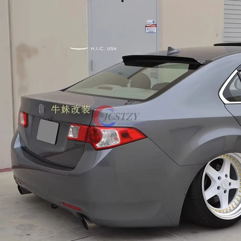 

For Spirior acura TSX 2009-2013 Honda Accord Acura TSX Car rear window top spoiler Car modification parts