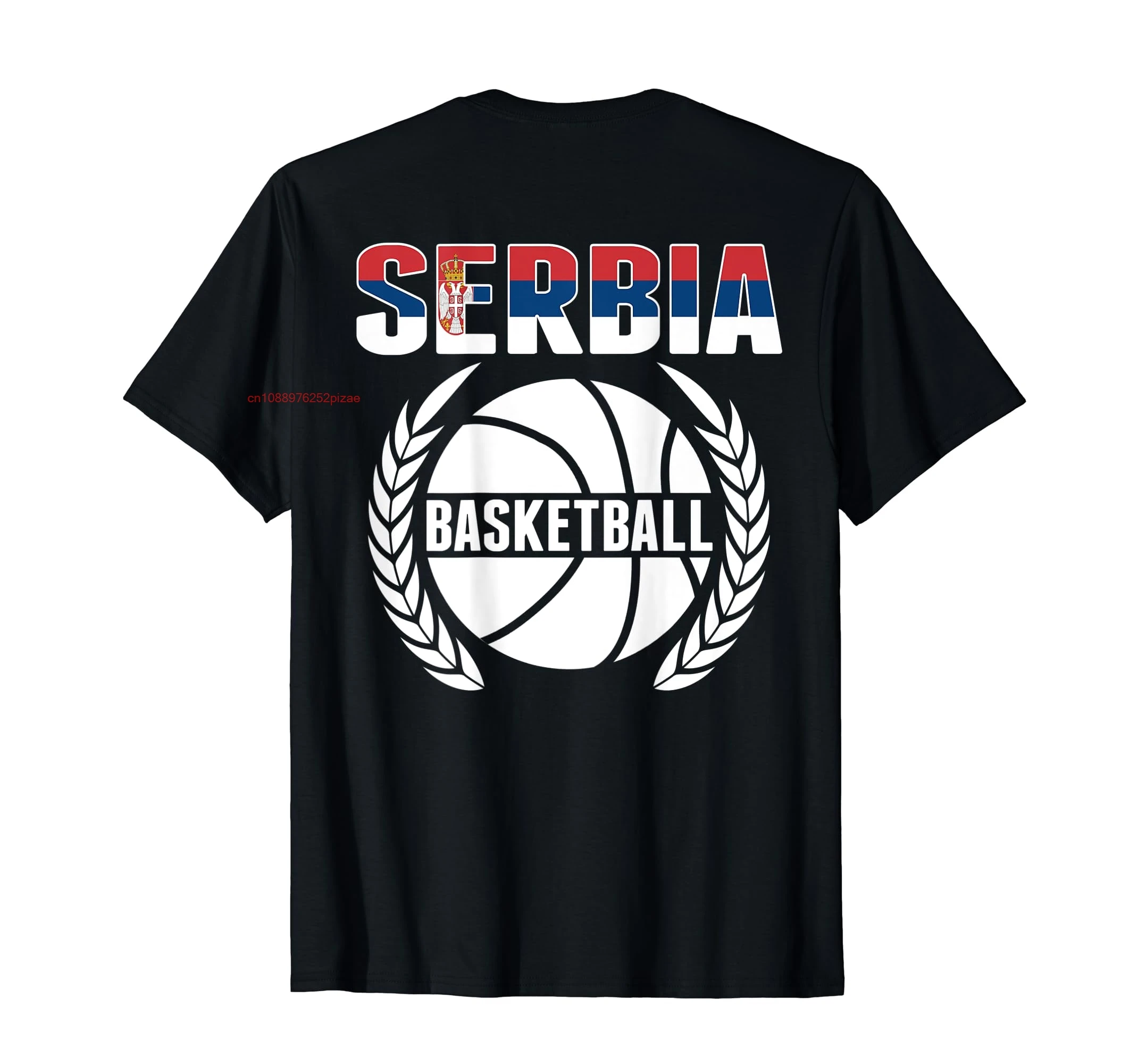 100% Cotton Serbia Basketball Lovers Support Serbian Baller Team T-Shirt MEN WOMEN UNISEX T Shirts Size S-6XL