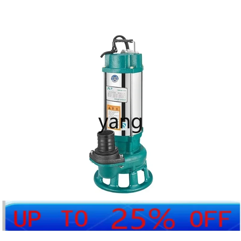 

LTT stainless steel cutting sewage pump 220V/380V mud septic tank