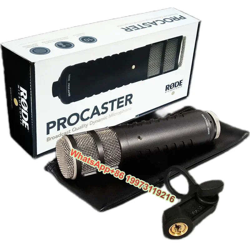 

RODE Procaster Dynamic Microphone Professional Broadcast Standard Configuration for Audio Book Recording and Live Broadcast