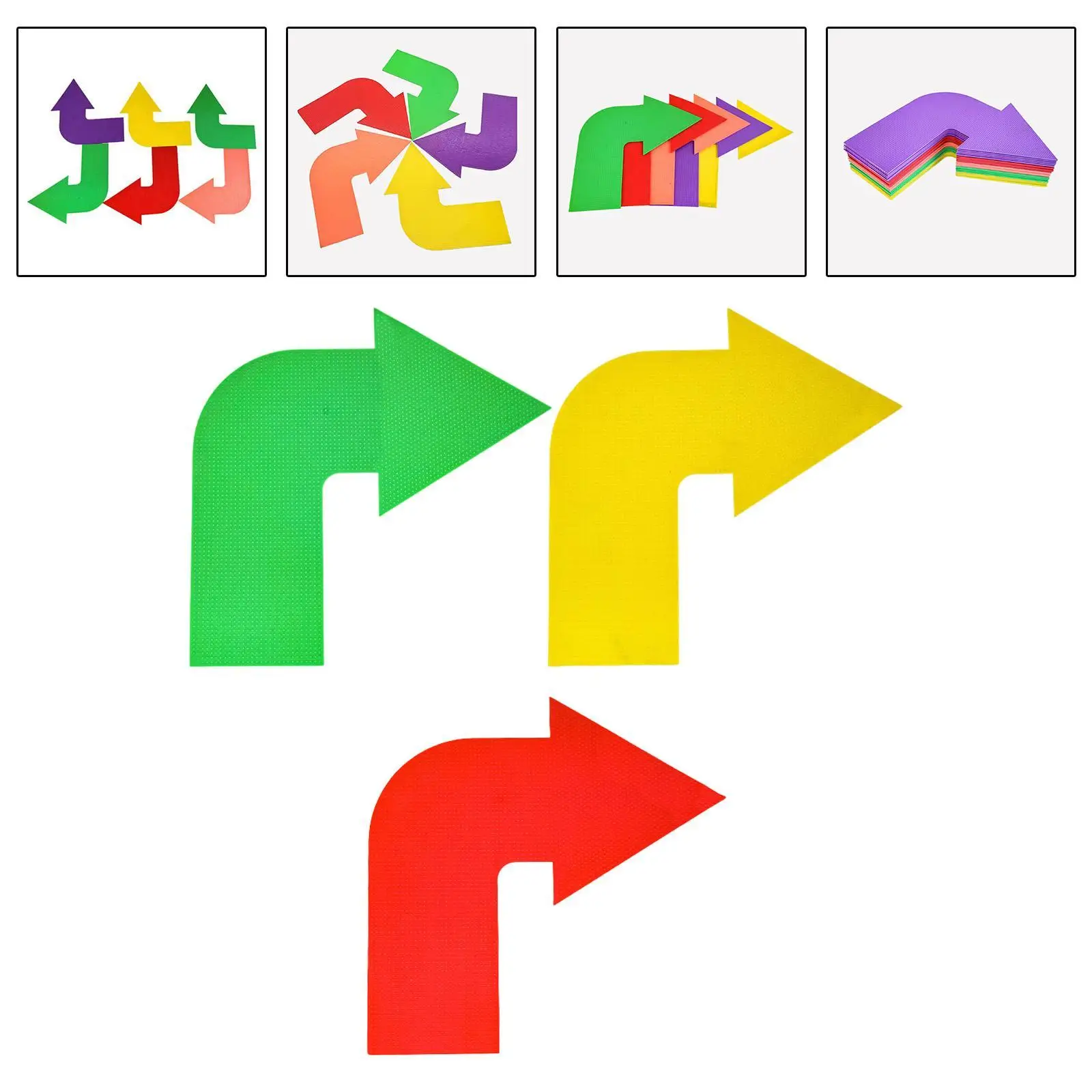 

5x Arrow Corner Marker Arrow Location Indicators for Classroom Activity Kids