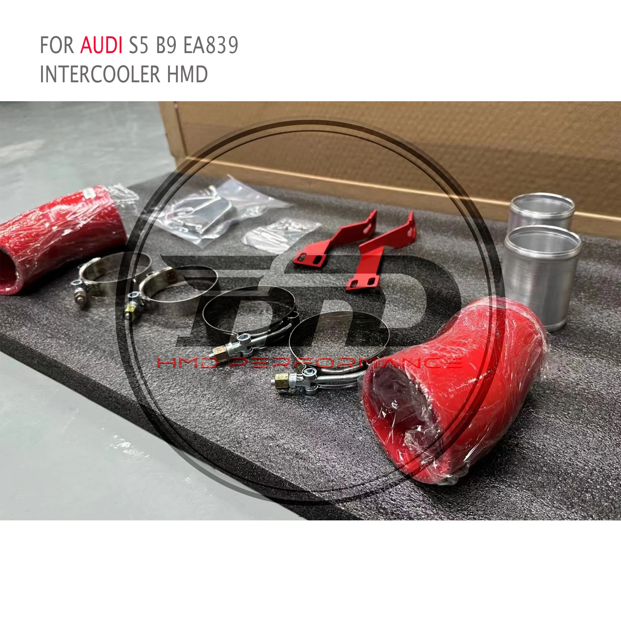 

HMD For Audi S5 B9 EA839 Good Heat Disspation Enlarge Intercooler Performance Upgrade Enhanced