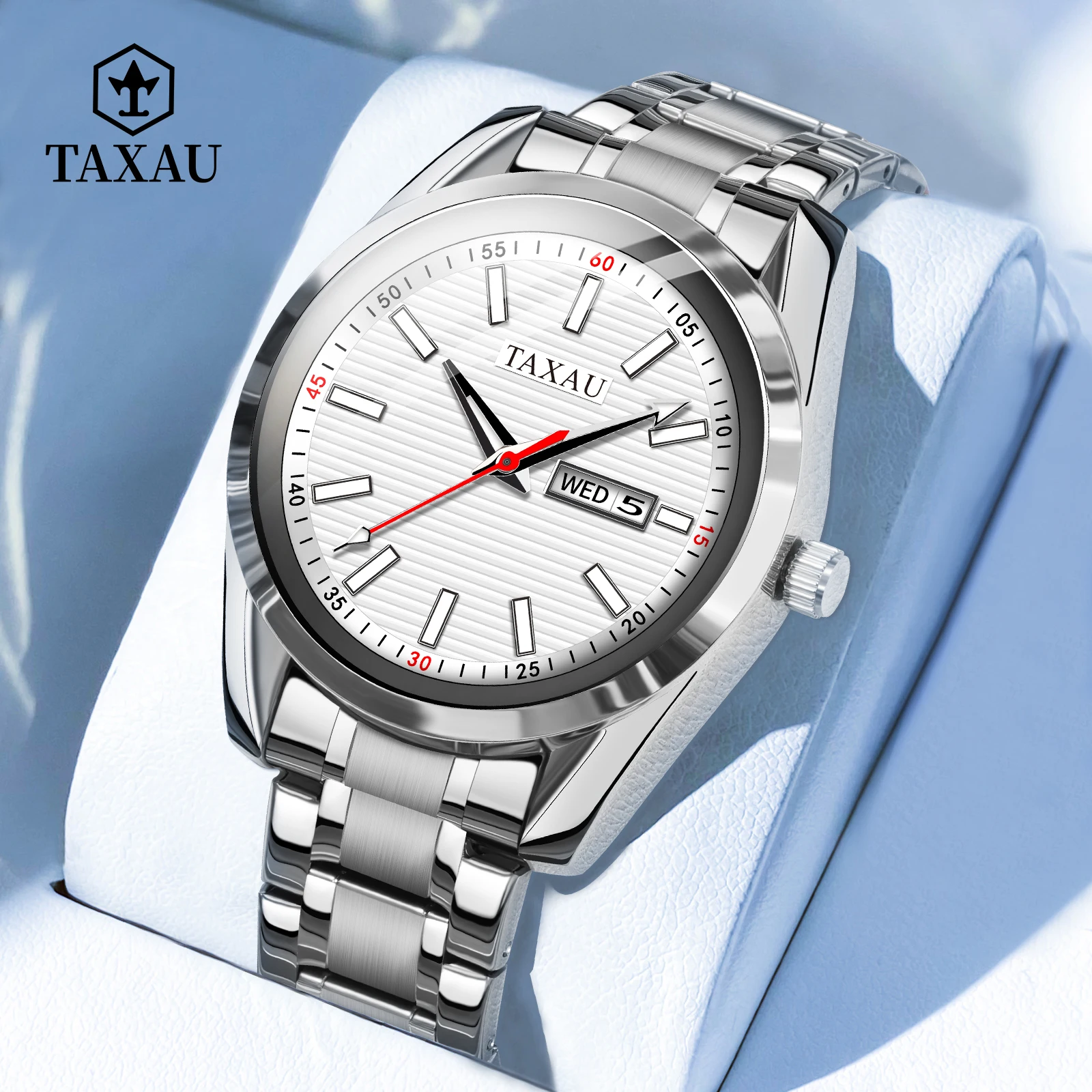 TAXAU Casual Simple Watches for Men Original Calendar Waterproof Men Quartz Watch High Quality Trend Classic Men\'s Wrist Watches