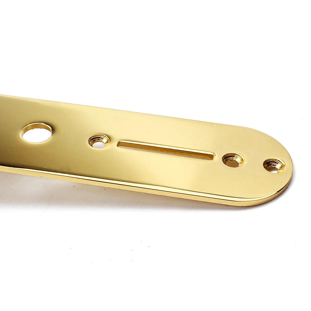 

Metal Line Iron Plate Electric Guitar Control Cavity Cover Durable Anti Rust Standard Mounting Hole TL Wiring Replacement