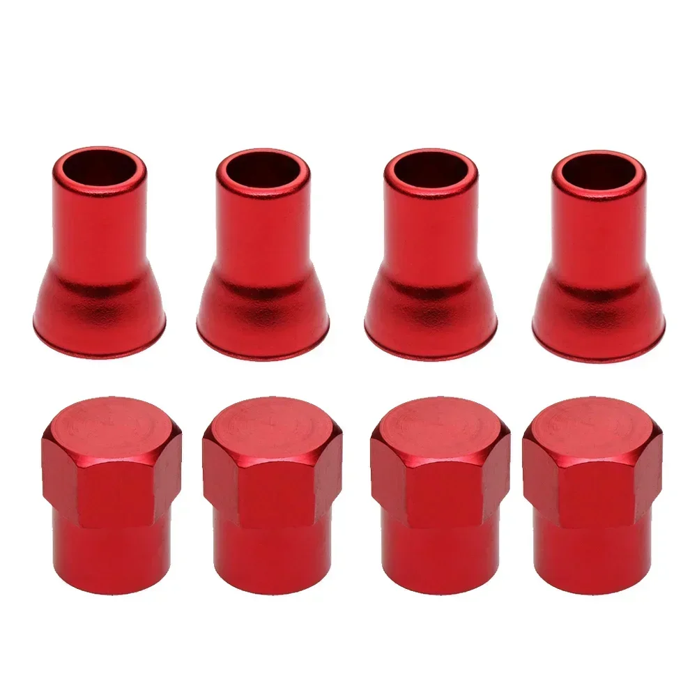 4set Wheel Tyre Valve Stem Hex Caps Auto Tire Valve Stem Covers TR413 Sleeve Cover Wheel Car Truck Universal Accessories