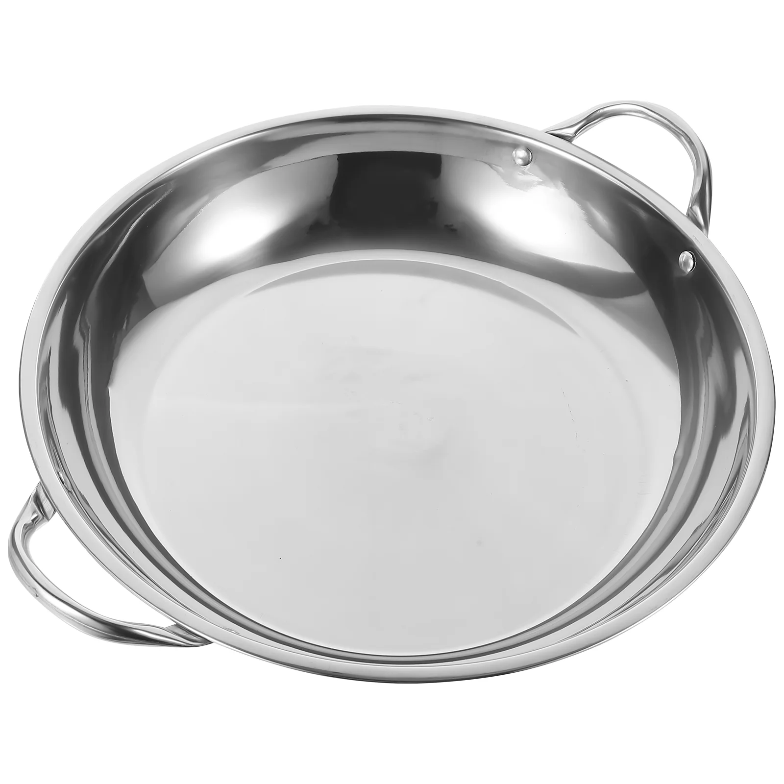 

Casserole Stainless Steel Griddle Large Pot for Cooking Little Individual Hotpot