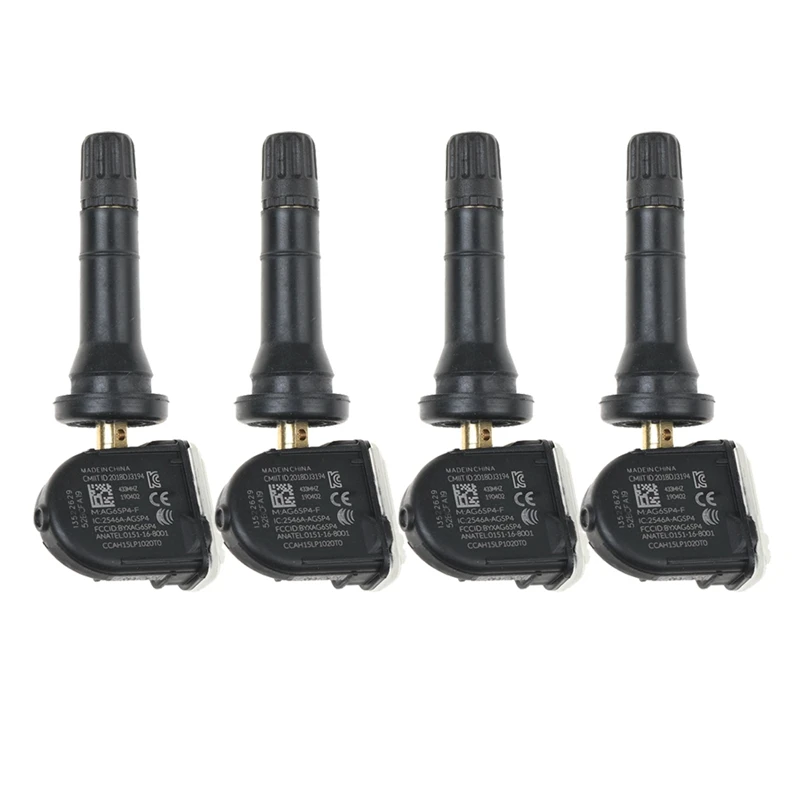 4 Pcs Tire Pressure Sensor 13522629 TPMS For Opel Antara Bolt Karl For Chevrolet Aveo Malibu 433Mhz