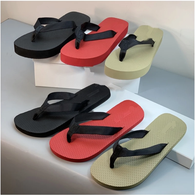 25 Year New Minimalist and Versatile Women's Clip Toe Nude Comfortable Casual Beach Flip Flops