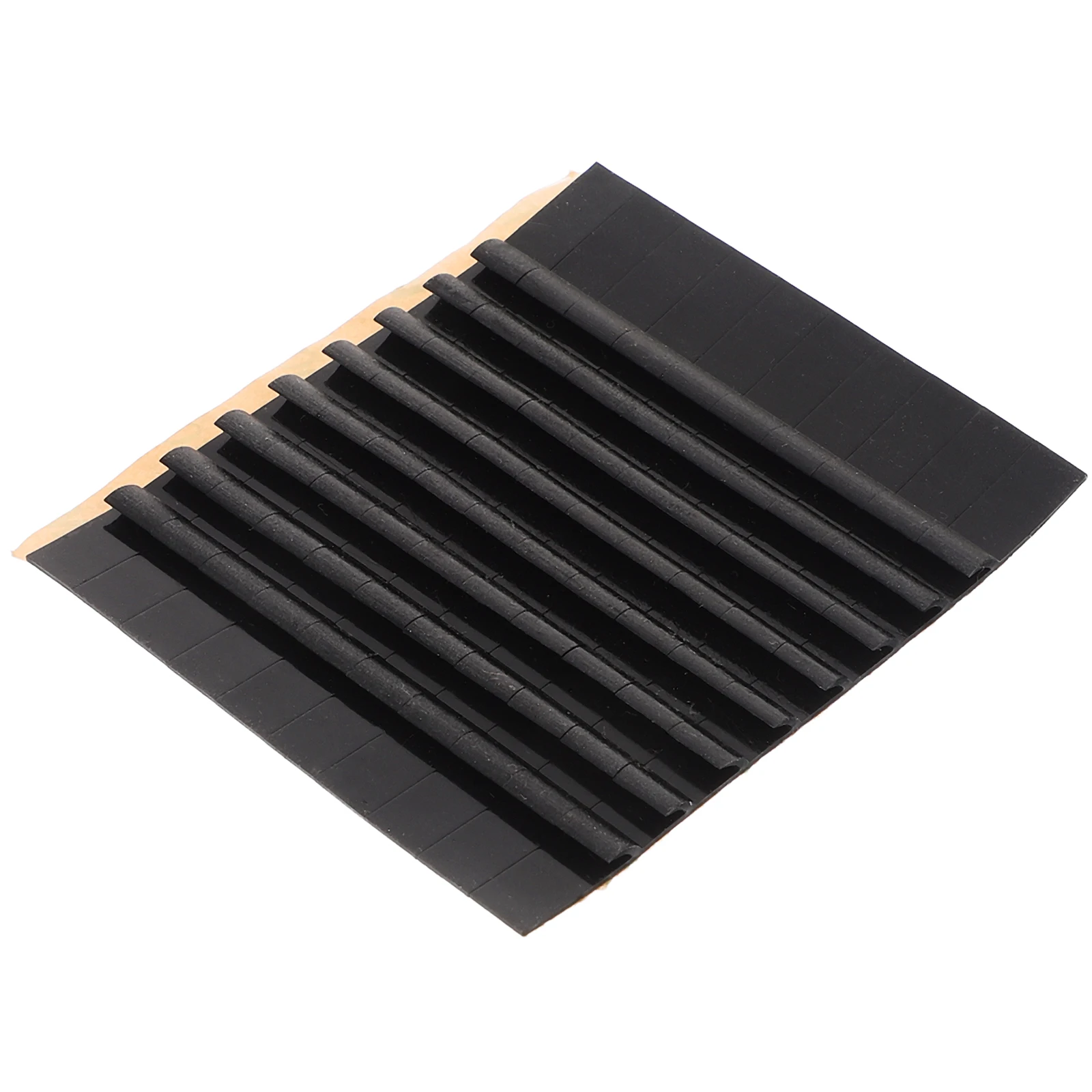 

100pcs Silicone Hanger Grips Non Slip Wooden Clothes Rack Strips Anti Skid Hanger Pads For Home Store Display