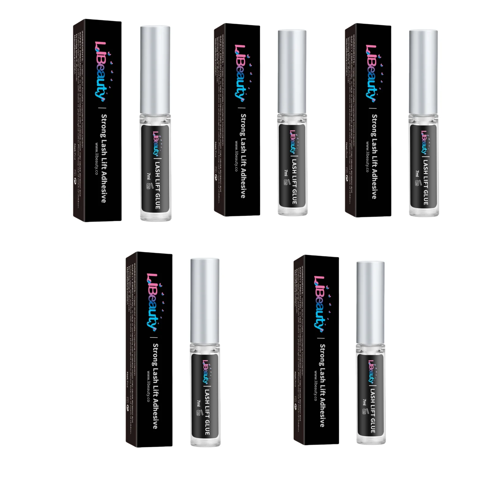 Libeauty 7 ml Super Starker Lash Lift Kleber Lash Lifting Kleber Klar Wimpern Lifting Kleber EyelashLift Kleber Make-Up-Tools