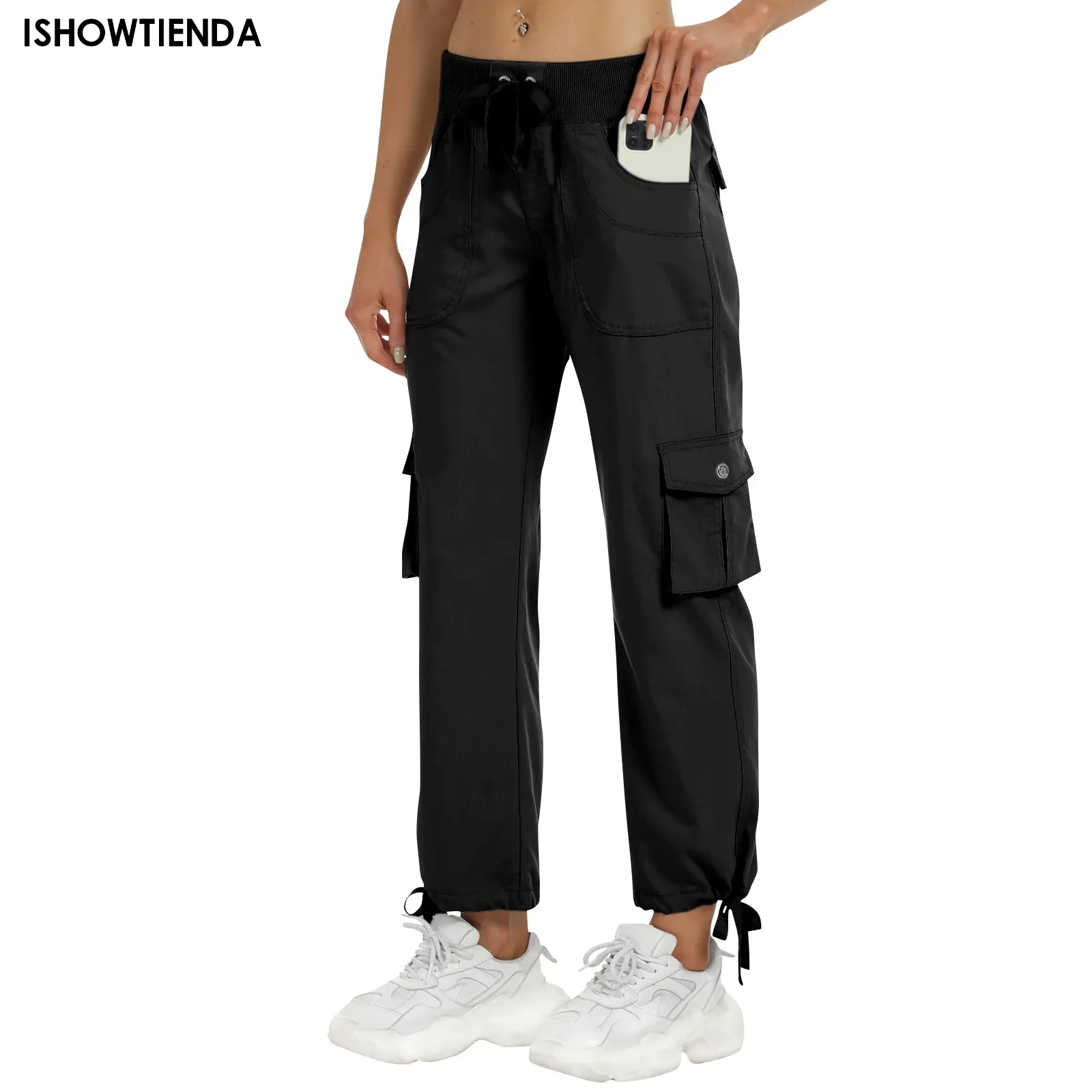 

Harajuku Parachute Pants Y2k Streetwear Wide Leg Baggy Cargo Trousers Female Hippie Korean Style Jogging Sweatpants