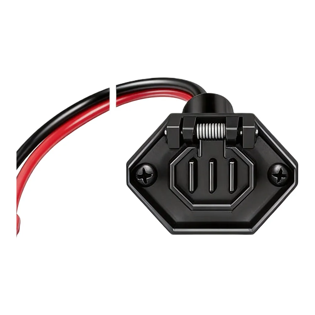 12V 8AWG 2 Wire Waterproof Trolling Motor Connector Socket 12V Trolling Motor For Marine Boat Trolling Boat Systems