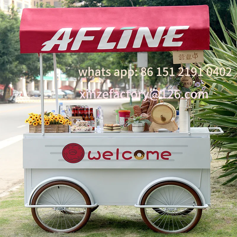 تخصيص الحديد المطاوع السلع المنقولة الحلوى المشروبات تعزيز سوق السيارات السوق الليلي وجبة خفيفة شارع كشك السيارة