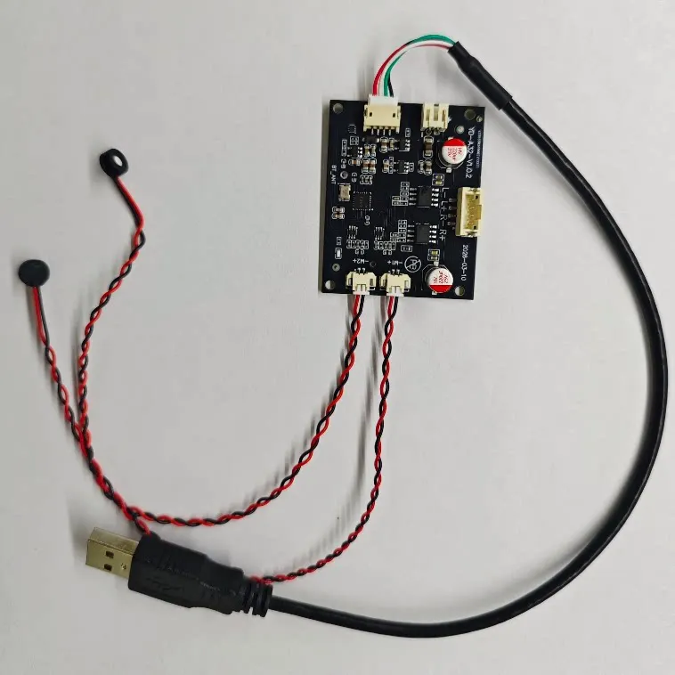 USB Two-microphone Stereo Speaker Supports Echo Cancellation and Noise Reduction Without Driver
