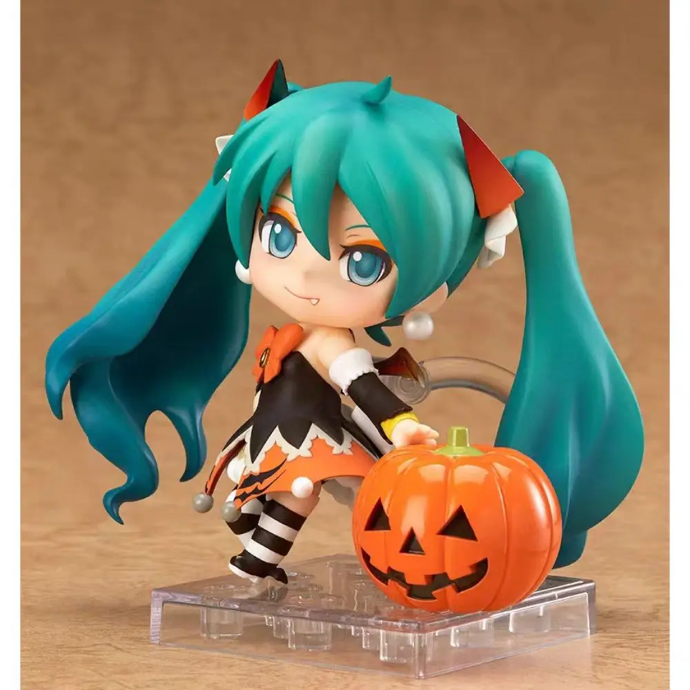 

В наличии Hatsune Miku Vocaloid Фигурка Nendoroid 448 Gsc Хорошая улыбка Коллекционная модель подарок на Хэллоуин оригинал